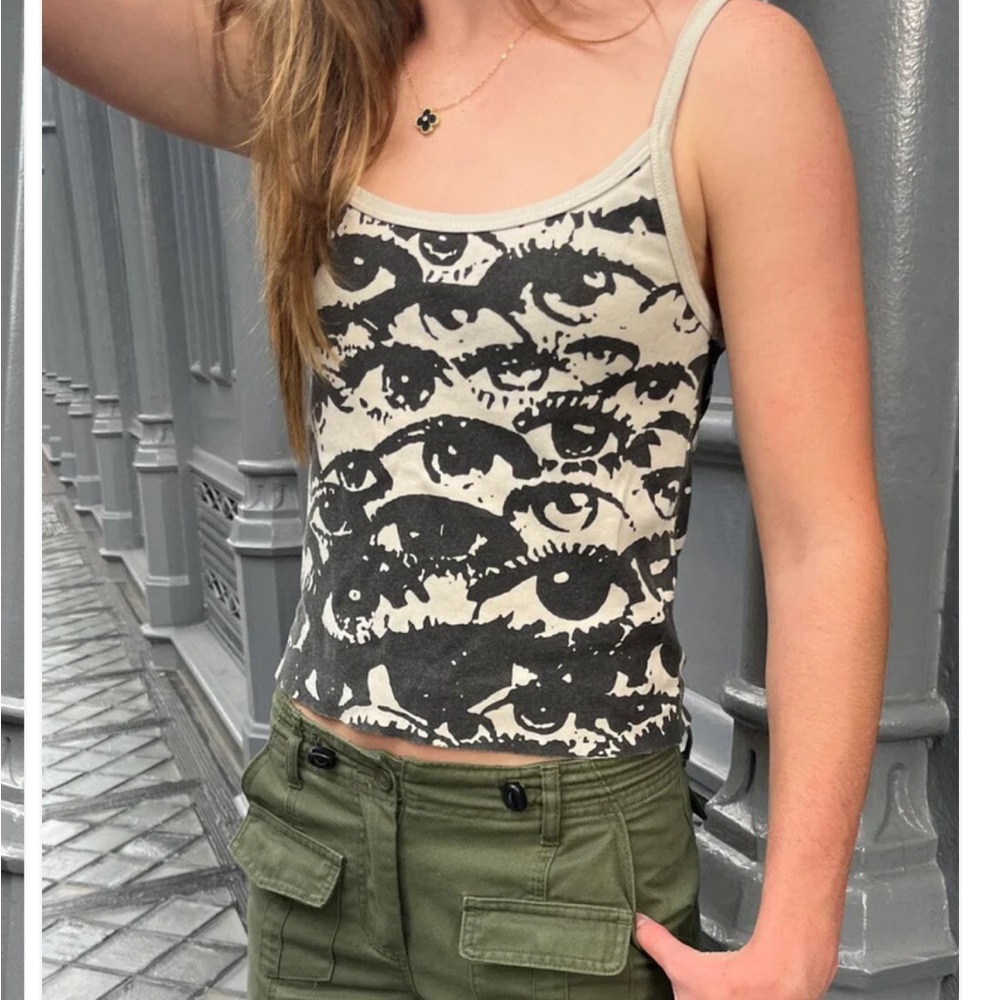 Brandy Melville Skylar Eyes Tank